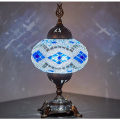 Turkish Mosaic Tabletop Light Fixture