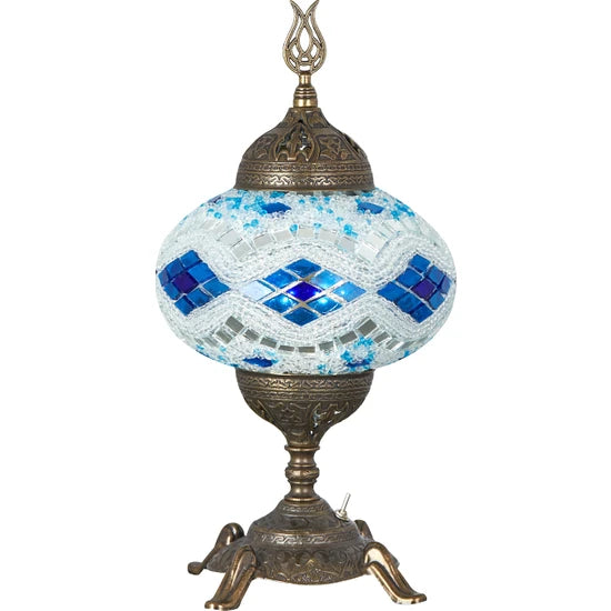 Turkish Mosaic Tabletop Light Fixture