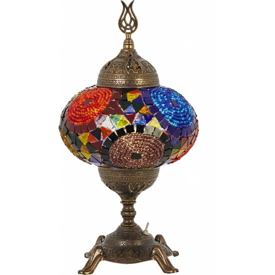 Turkish Mosaic Tabletop Light Fixture