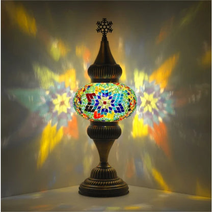 Turkish Mosaic Tabletop Night Lamp