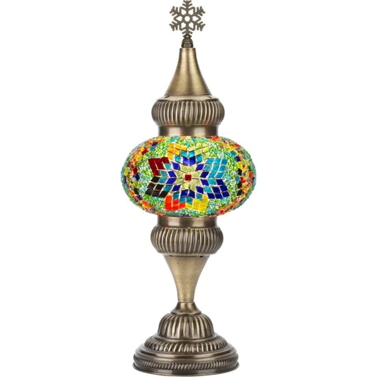 Turkish Mosaic Tabletop Night Lamp for sale
