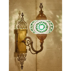 Turkish Mosaic Wall Light Fixture