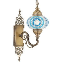 Turkish Mosaic Wall Sconce for sale