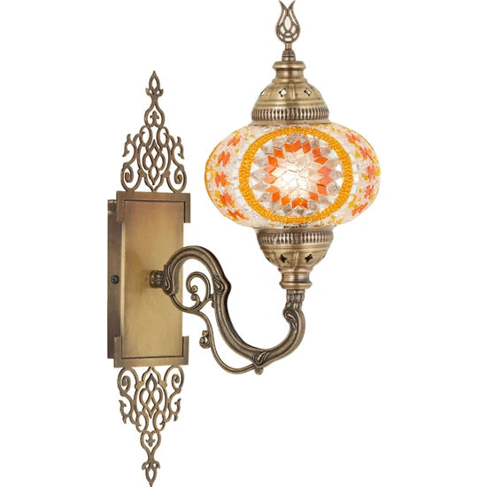 Turkish Mosaic Wall Sconce for sale