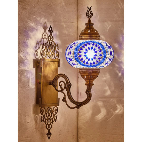 Turkish Sconce Handmade Mosaic