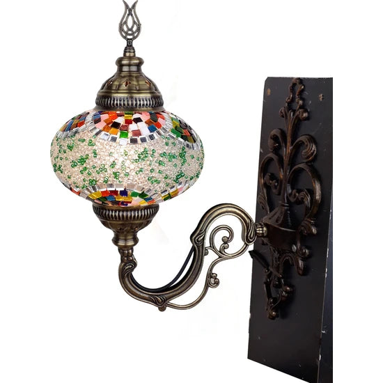 Turkish Sconce Mosaic Wall Lamp for sale