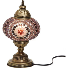 Turkish Stained Glass Mosaic Table Lamp for sale