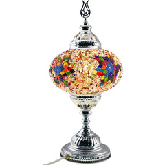 Turkish Stained Glass Tabletop Light