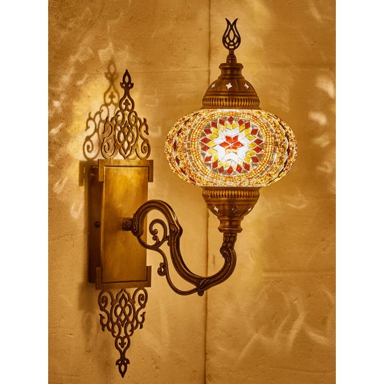 Turkish Traditional Mosaic Wall Lamp