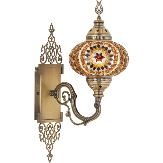 Turkish Traditional Mosaic Wall Lamp