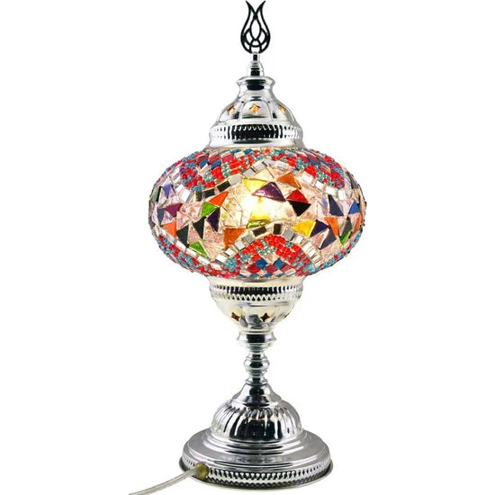 Turkish Traditional Stained Glass Table Lamp