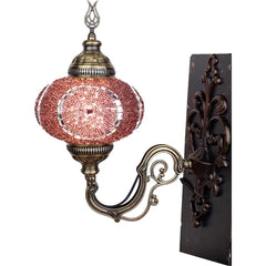 Turkish Wall Lamp Handmade Mosaic