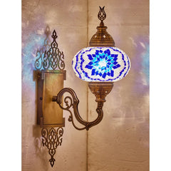 Turkish Wall Lamp Stained Glass