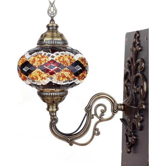 Turkish Wall Lamp for sale mosaic sconce