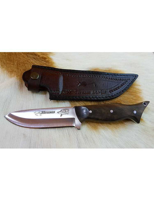 Walnut Handle Hand Forged Knife