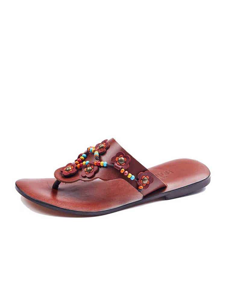 beaded-up-leather-flip-flops