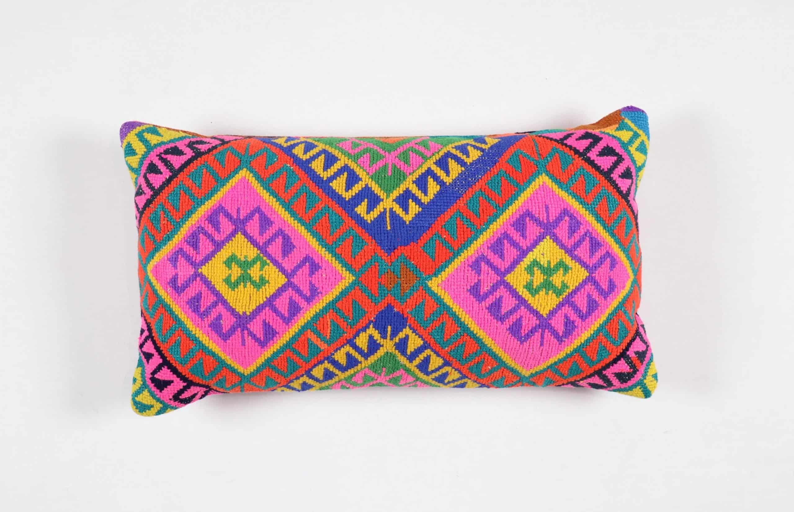 pillows made from rugs