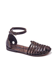 Classic Brown Leather Sandals