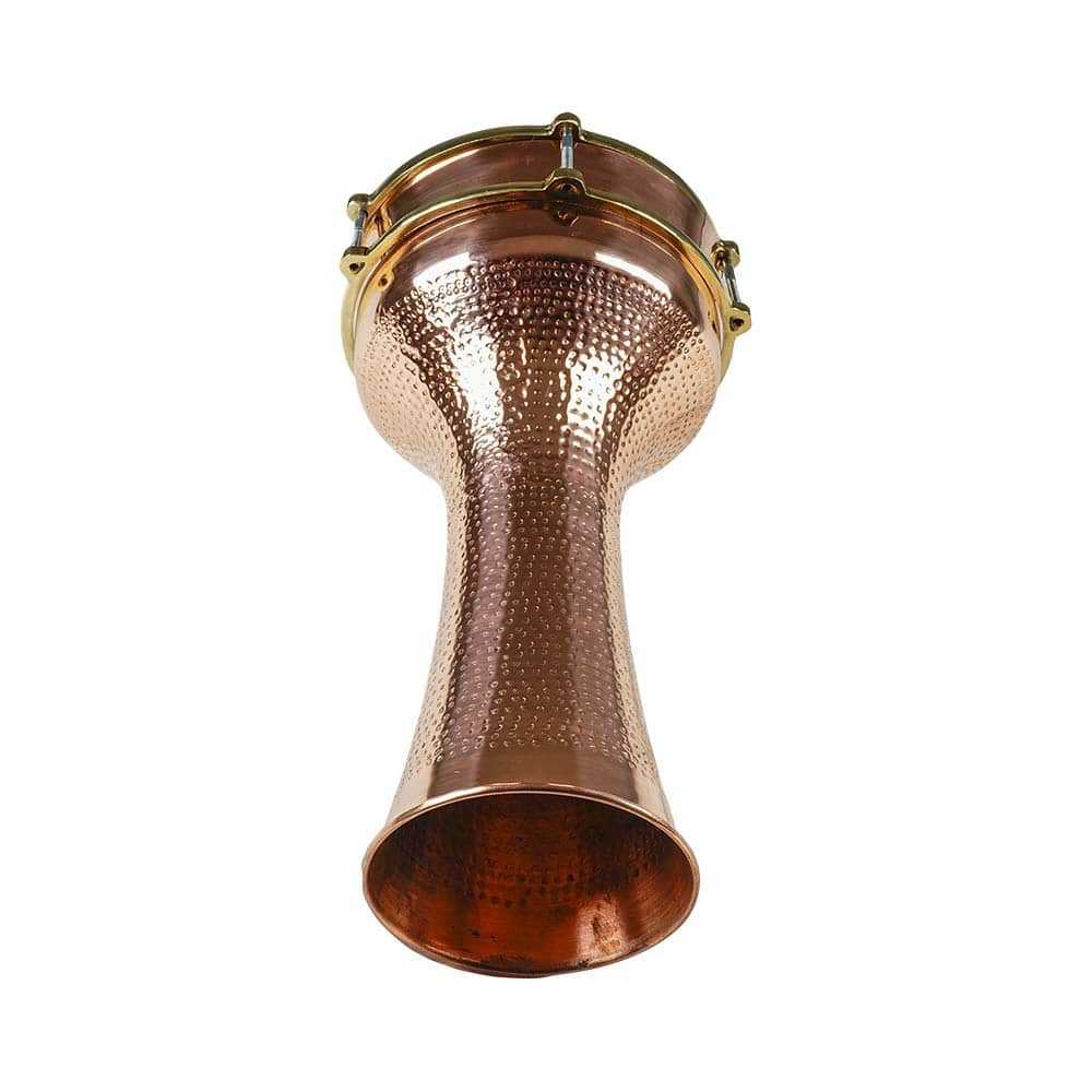 Copper Fiske Darbuka With Hammering Marks No: 1