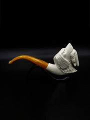 dog-block-meerschaum-pipe