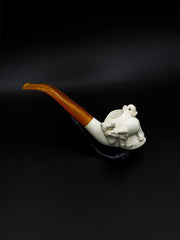 Elephants Hand Carved Pipe