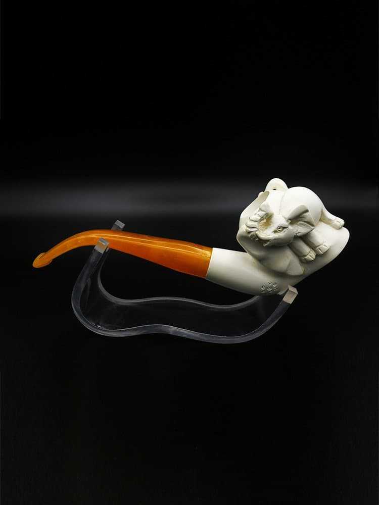 elephants-hand-carved-pipe