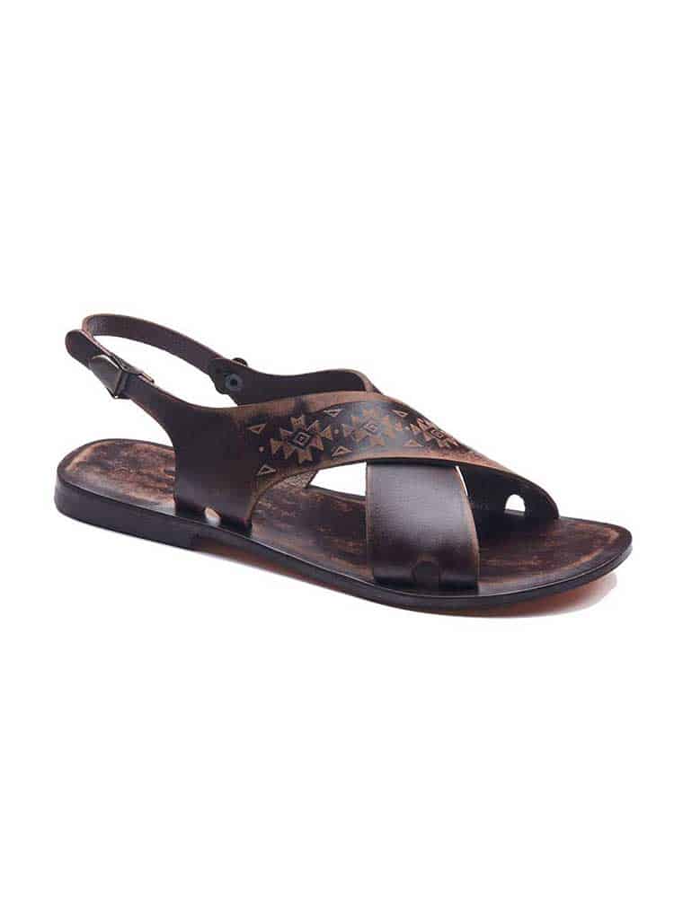 Embossed Handmade Sandals