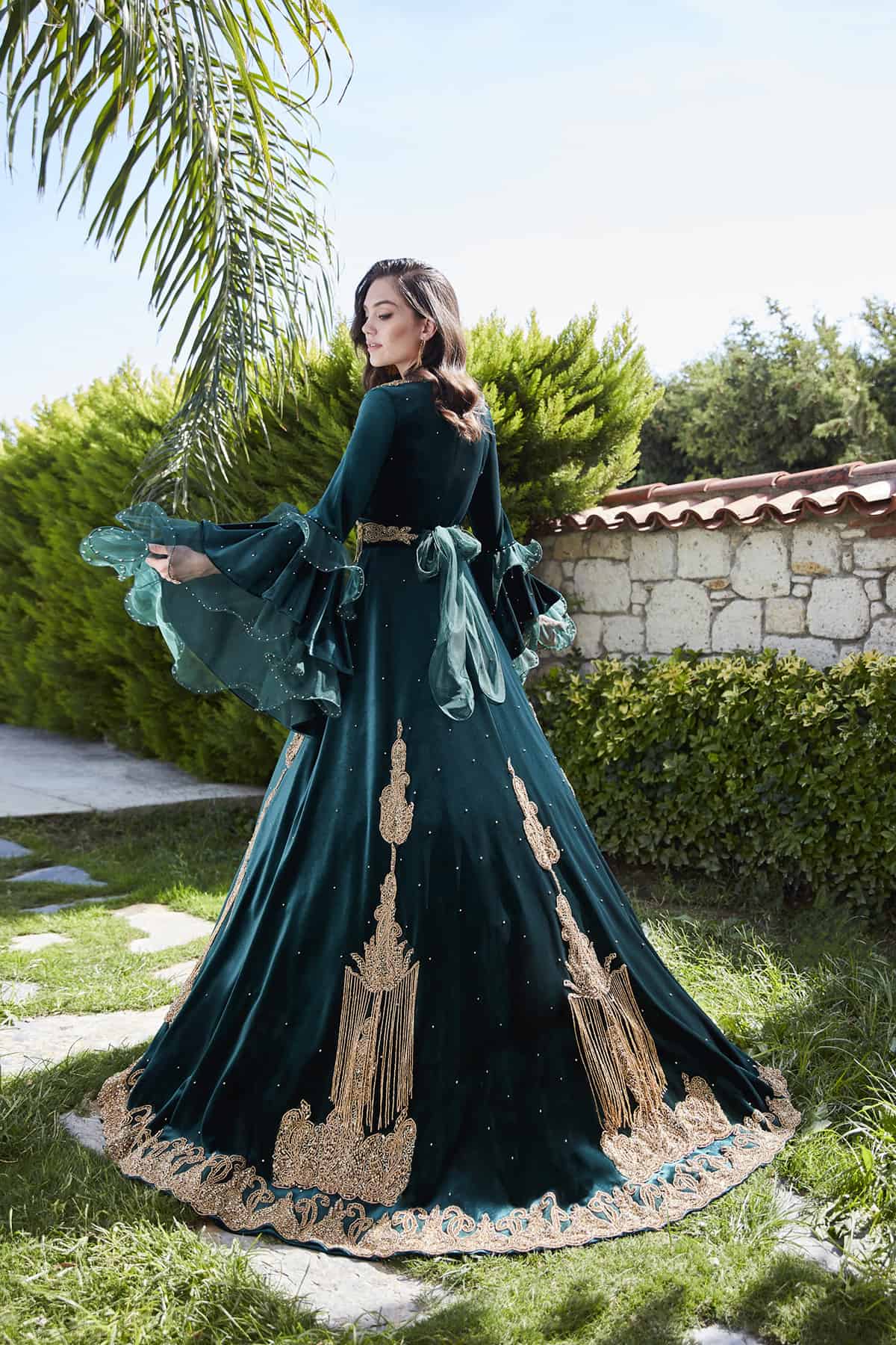 latest elegant ottoman caftan formal prom dresses online for sale