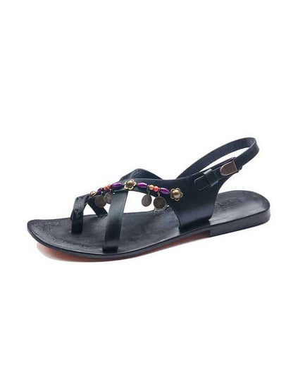 fashionable-leather-sandals