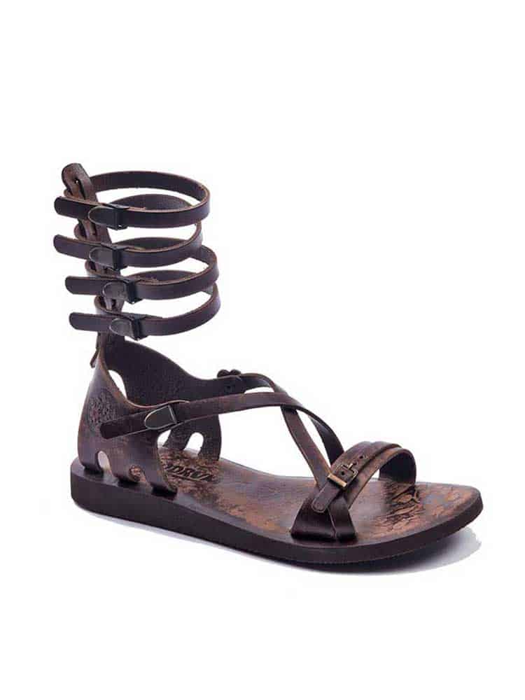 Three Strapped Gladiator Sandals