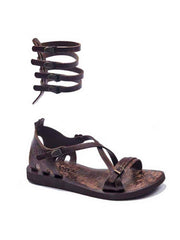 Three Strapped Gladiator Sandals