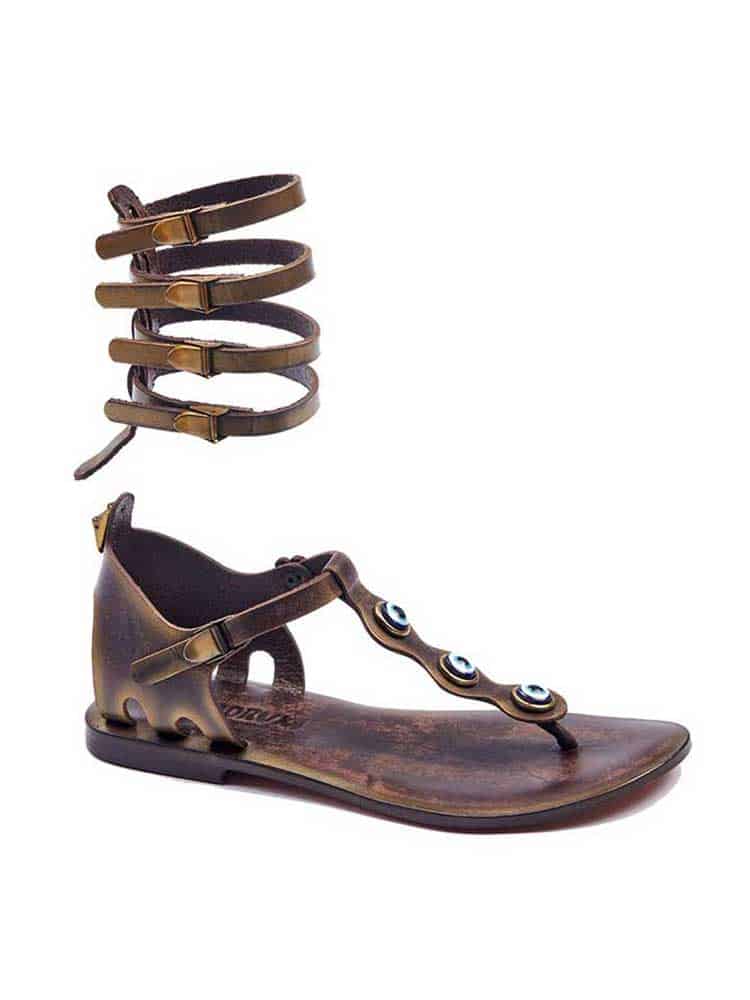 Evil Eye Gladiator Sandals