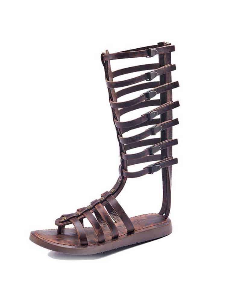 women's handmade leather chic sandals