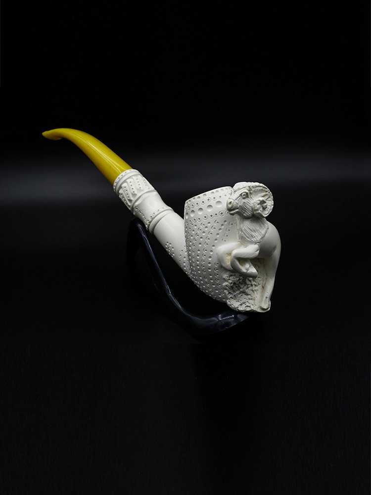 goat-meerschaum-smoking-pipe