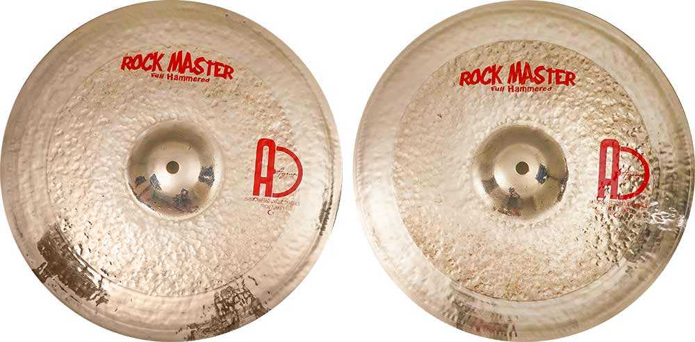 Hi-hat Cymbals Rock Master