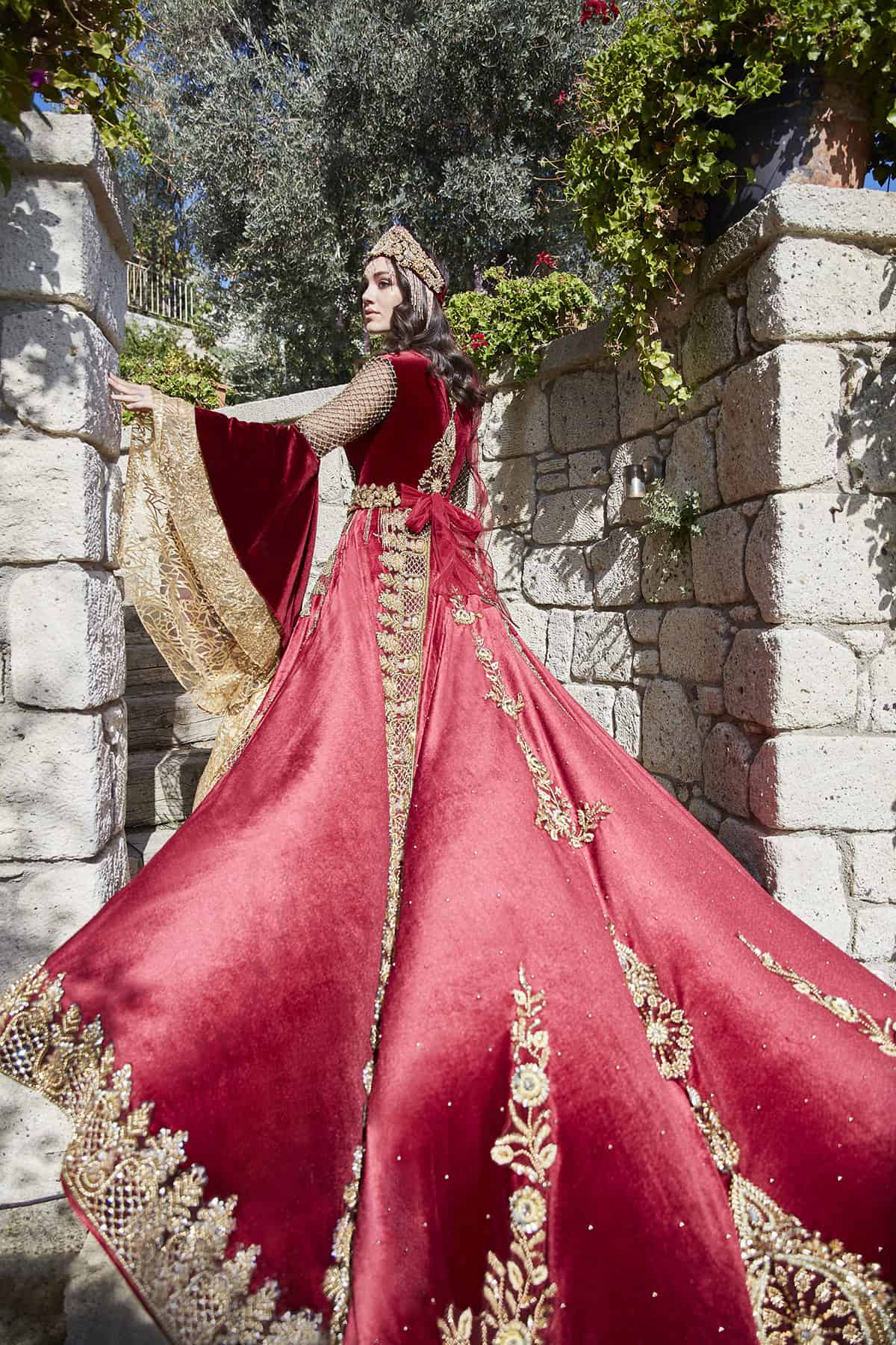 best moroccan style ottoman traditional bridal kaftan dresses online shopping