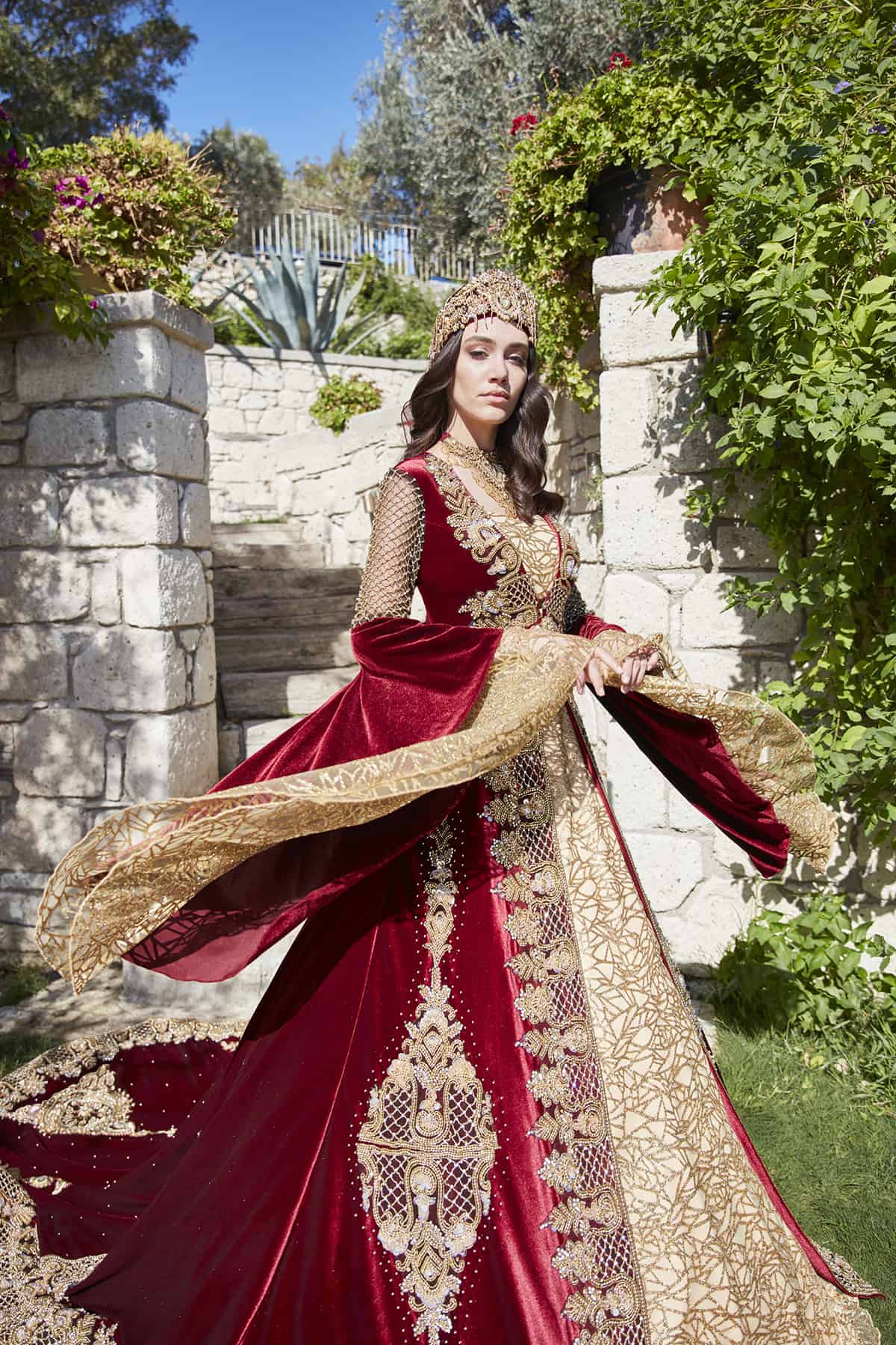 designer ottoman style sultan formal evening dresses