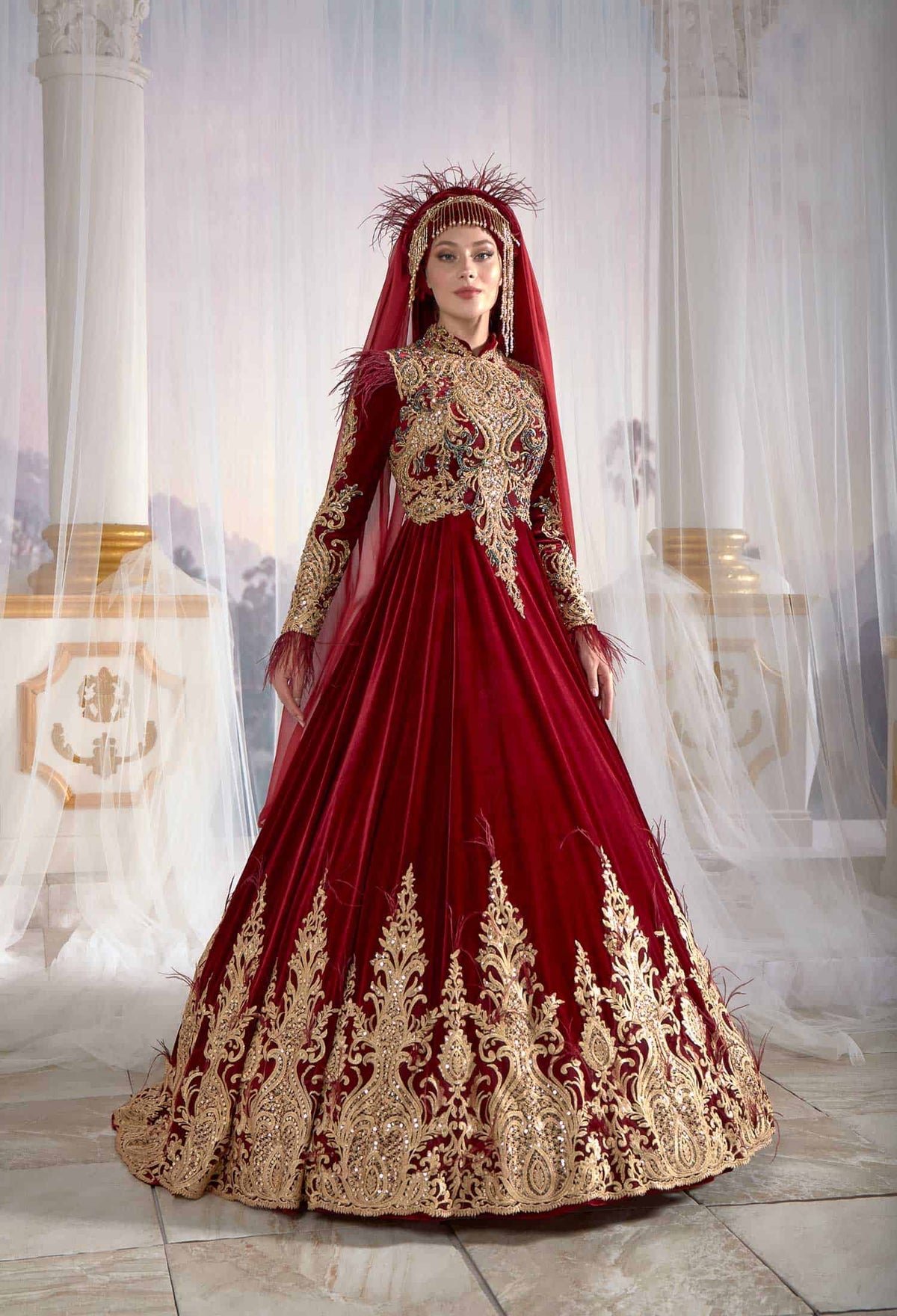 traditional turkish wedding dress