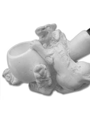 Meerschaum Pipe Animal Attack