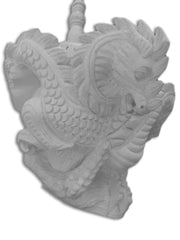 Meerschaum Pipe Dragon Family