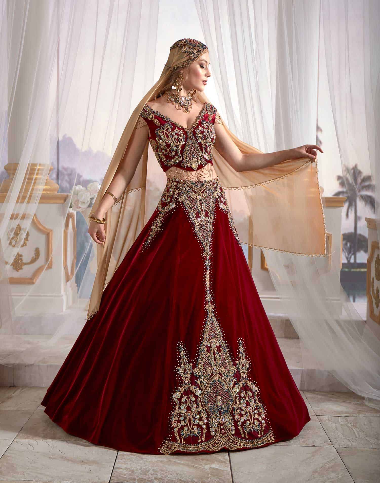 Red Turkish Kaftan