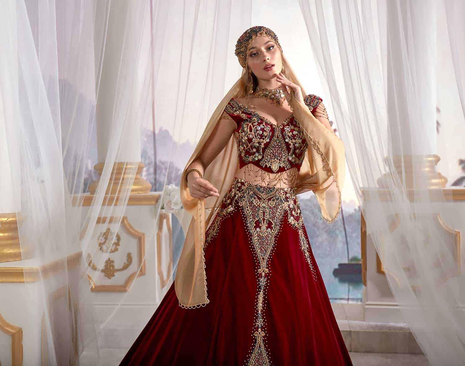 Authentic Turkish Kaftan Gown