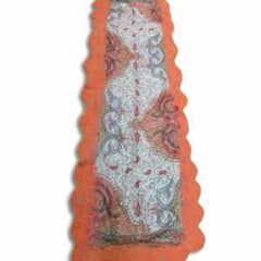 Nuno Felted Scarf Orange