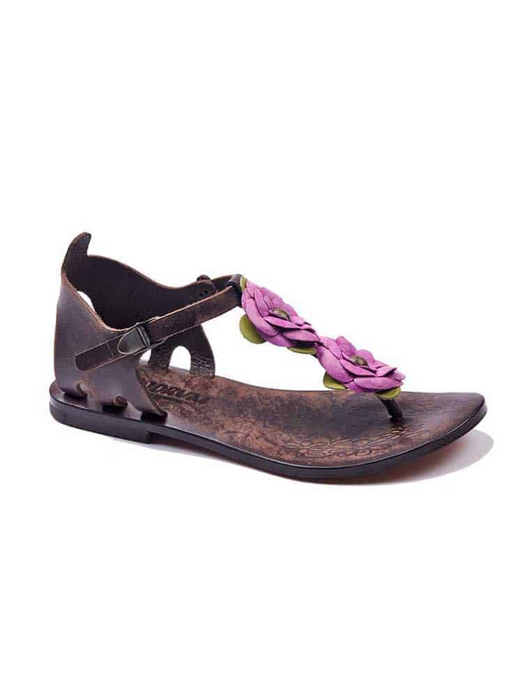 Pinky Leather Sandals For Women