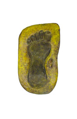 The footprint replica of the prophet Muhammed