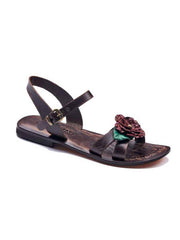 Shopping Star Leather Sandals