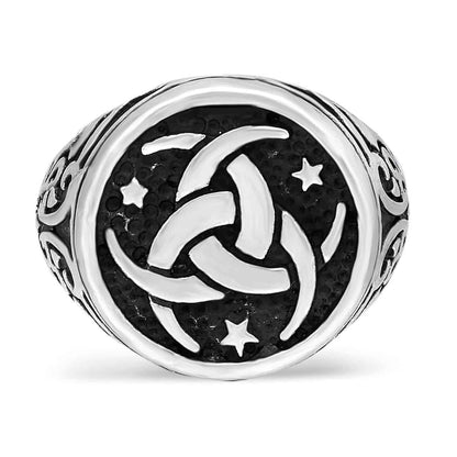 mens stainless steel rings