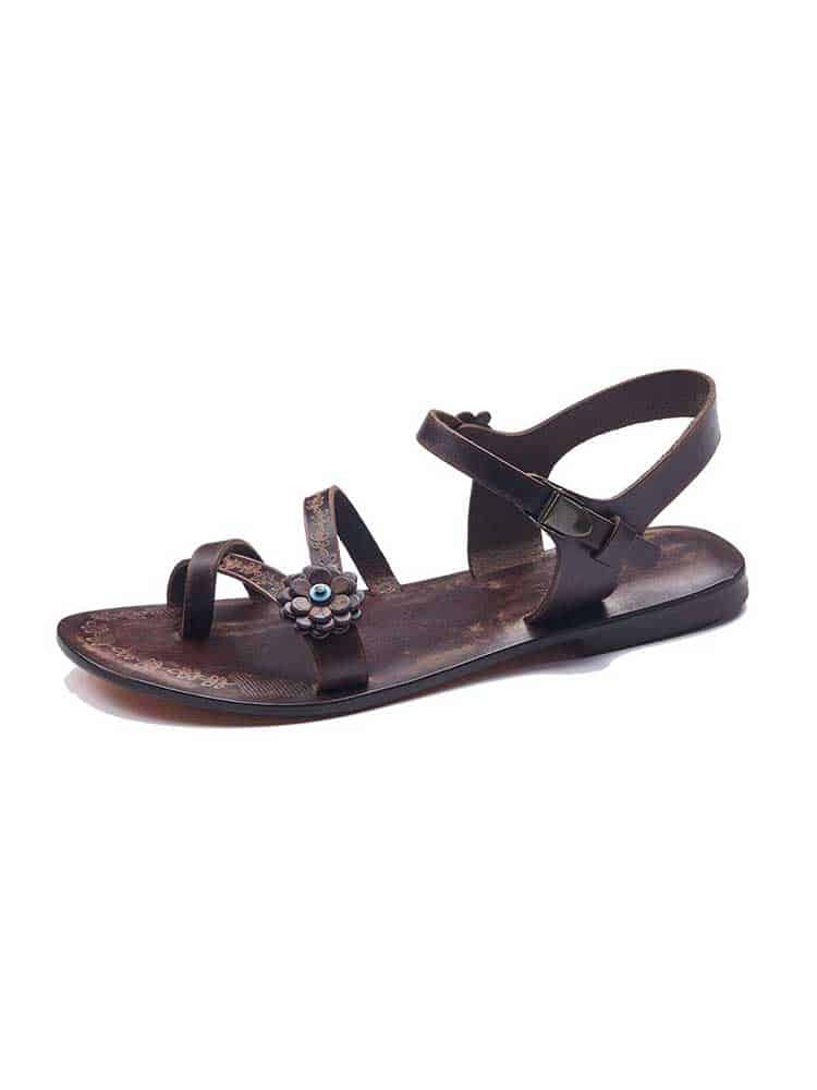 Buy leather strappy sandals