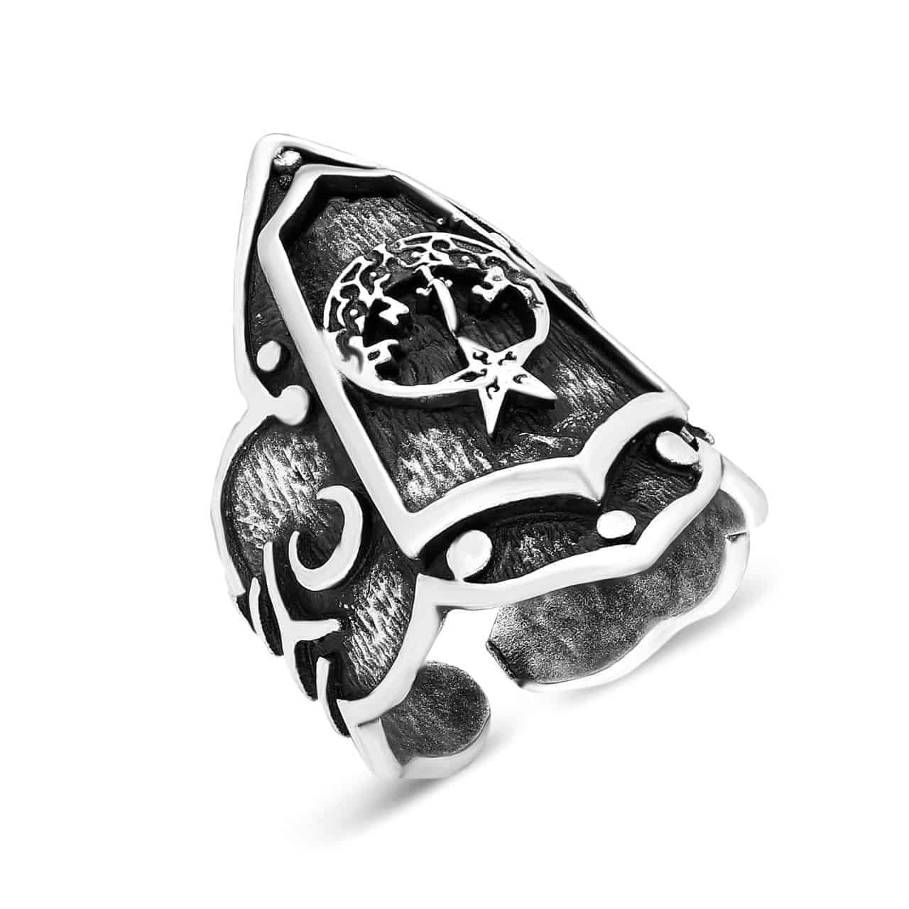 mens stainless steel rings